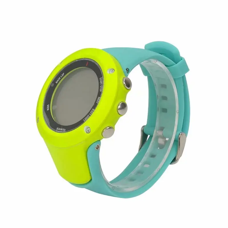 Ремешок силиконовый для SUUNTO AMBIT Series 1/2/3 мягкий резиновый браслет Suunto Ambit 3/2/1