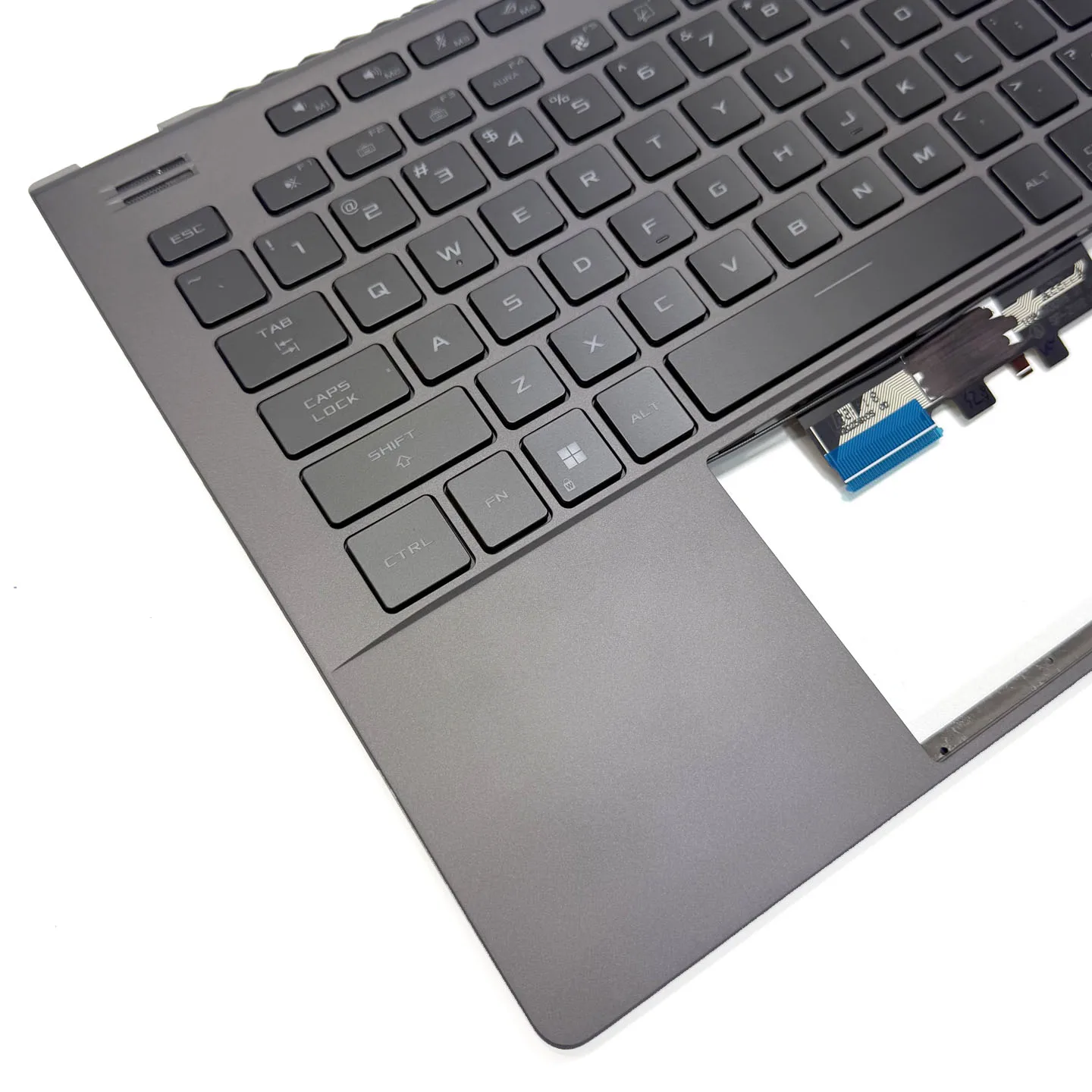 Фото Клавиатура и C-панель (C Shell) для ноутбуков ASUS ROG Zephyrus G14 2022/2023 (модели GA402R, GA402X, GA402RK/RJ/XU/XV/XI/XZ/XY) №3