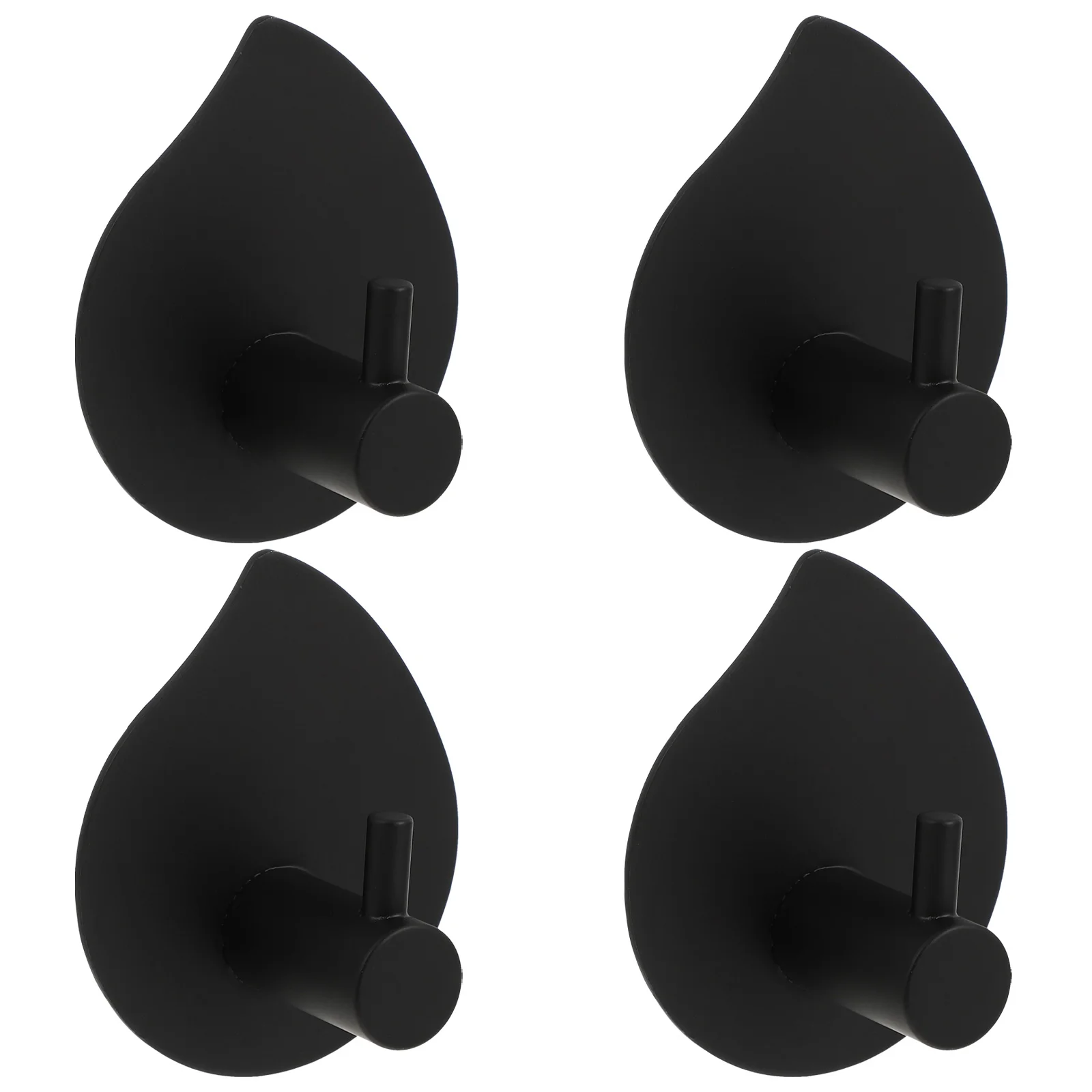 

4pcs Stick On Wall Hooks Durable Self-adhesive Wall Towel Hooks Stainless Steel Towel Hook for Kitchen
