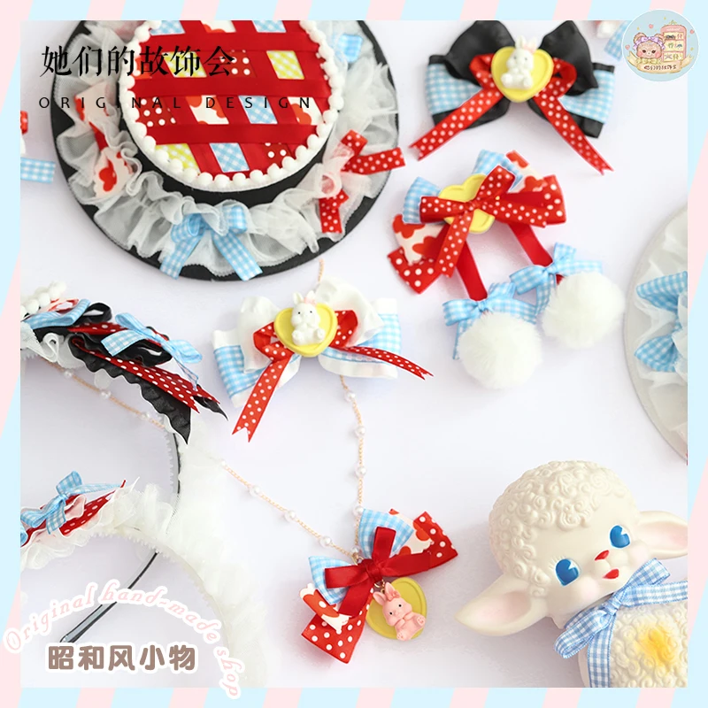 

Оригинальный японский плюшевый розовый аксессуар для волос ручной работы, заколка для волос Showa калейдоскоп плоская шляпа, ободок для волос KC, искусственная кожа