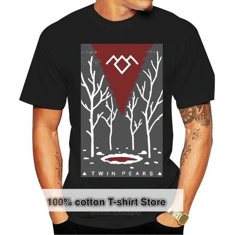 

2020 Twin Peaks Black Lodge Entrance Mens Graphic T Shirt