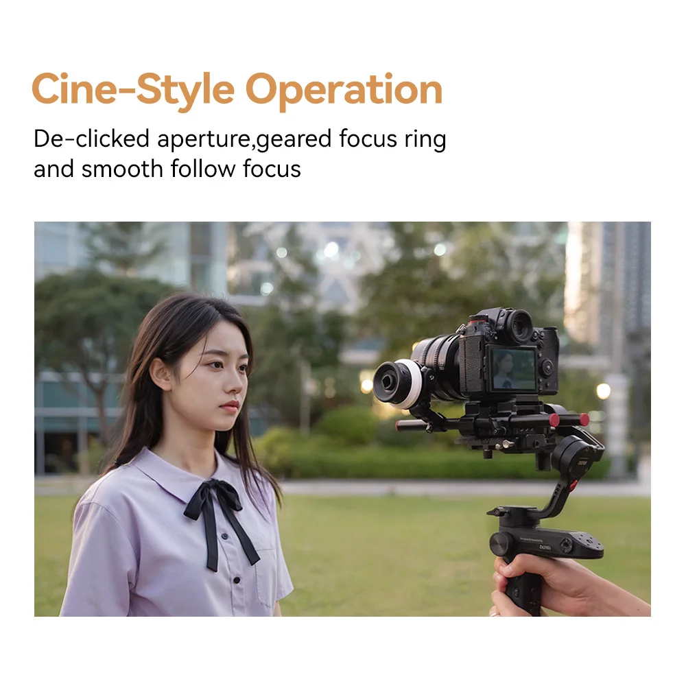 Фото Объектив TTArtisan 85mm T2.1 Full Frame Cine Prime с двойным мягким боке-эффектом и плавной регулировкой диафрагмы для Canon RF, Sony E, Nikon Z, L №5