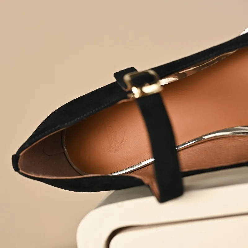 Туфли женские из натуральной кожи на каблуке Размеры 33-40