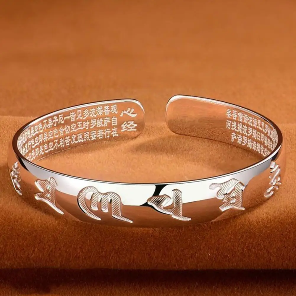 Винтажный браслет с мантрой и сердцем 6 символов параметра буддийский сувенир