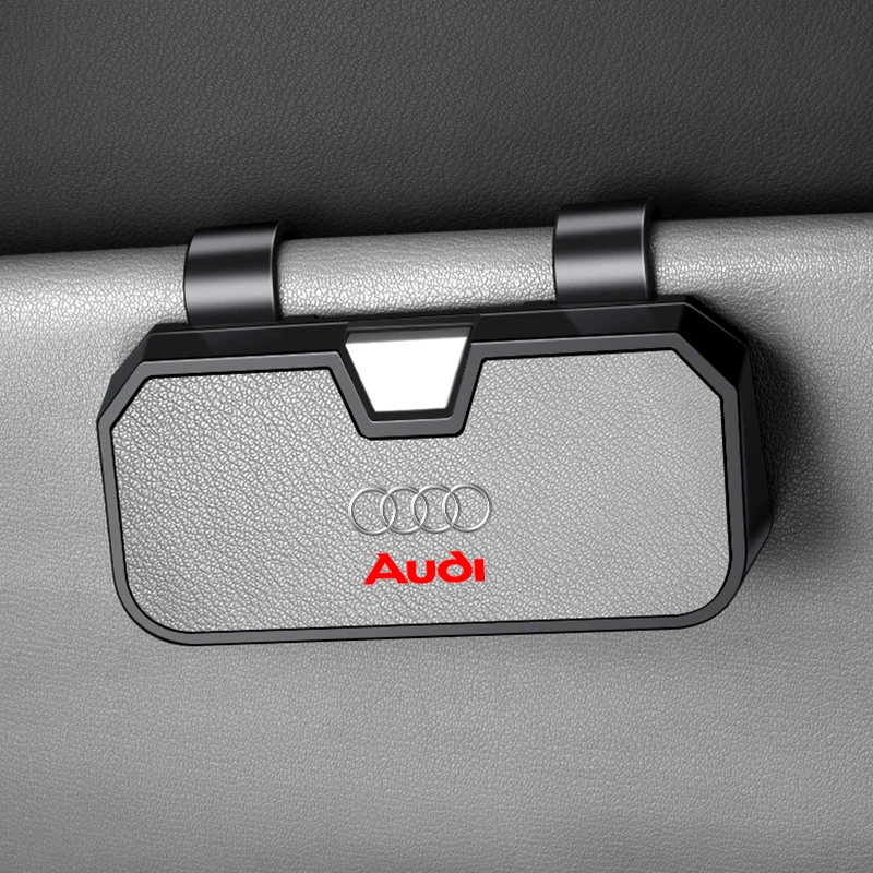 Держатель для очков на солнцезащитный козырек автомобиля для Audi A4 B5 B6 A3 8P 8V 8L A5 A6 C6 C5 A1 A7 A8 Q2 Q3 TT, автоаксессуар (art.: 3920db03383c3) - 3920db03383c3
