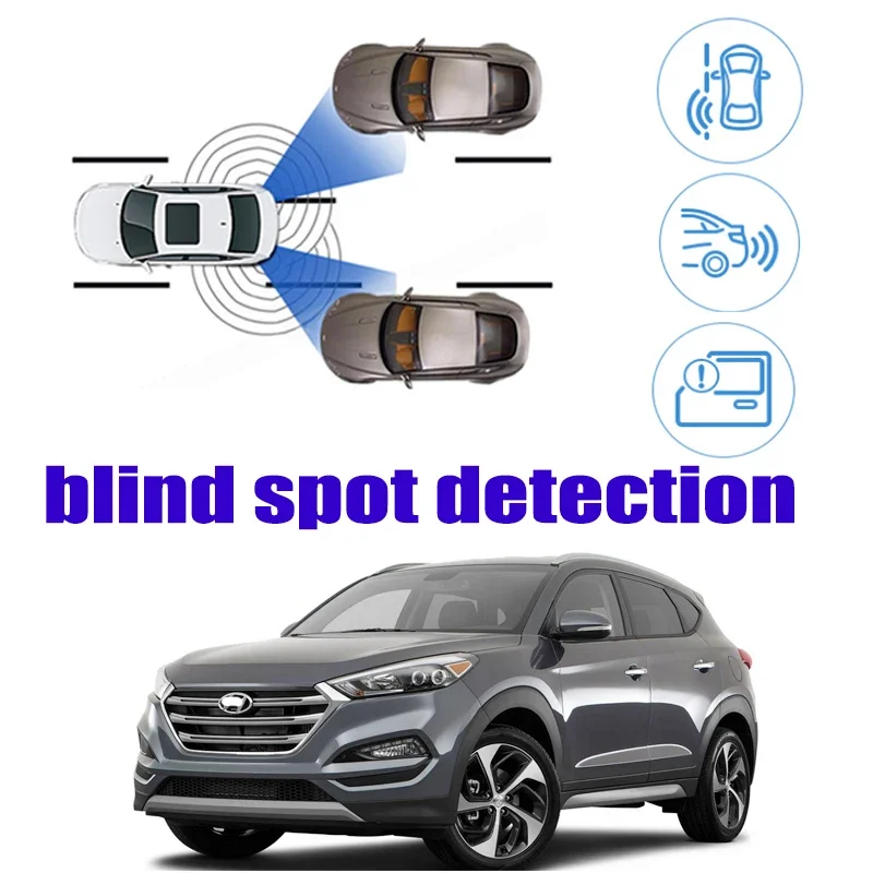 Для Hyundai Tucson ix35 TL 2015 ~ 2020 Автомобильный BSD BSA Предупреждение о слепой зоне