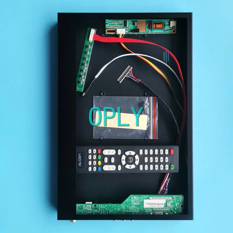 

Screen Metal Case+Analog TV Driver Board Fit LP150X05 LP150X06 VGA AV USB HDMI-Compatible 1CCFL 1024*768 30 Pin LVDS 15" DIY Kit