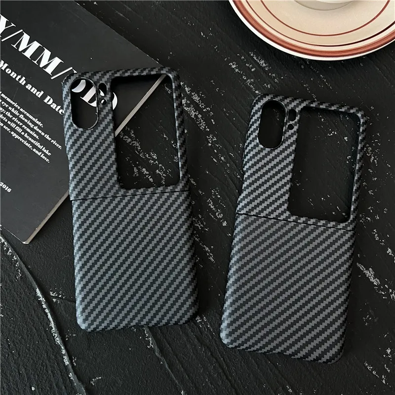 

Углеродная текстура для OPPO Find N2 Flip PC Hard Shell Shockproof Cover
