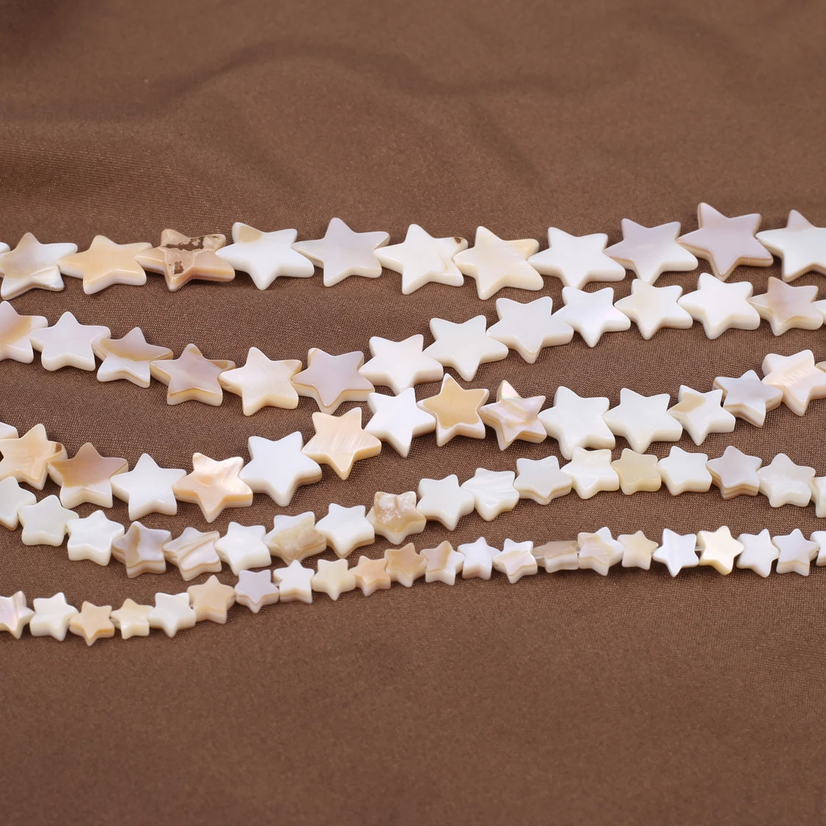 

Бусины в виде ракушек, 6/8/10 мм