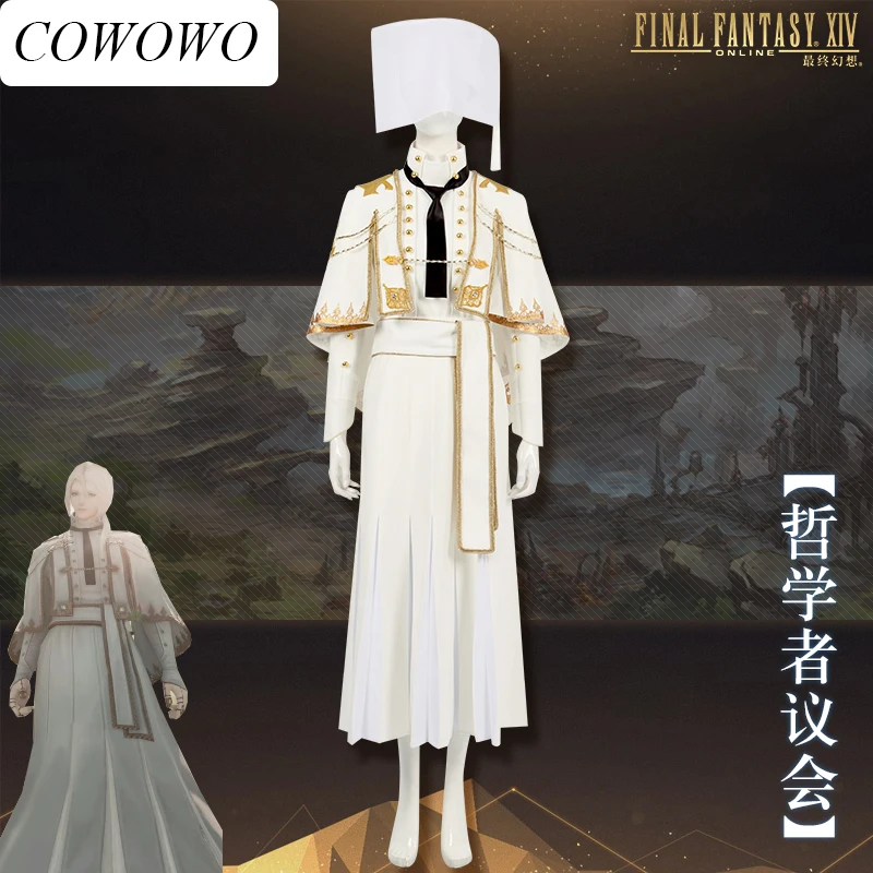 

COWOWO Аниме! Костюм для косплея последней Фэнтези, костюм для вечеринки