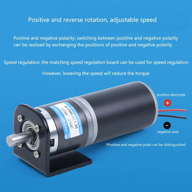 36-36ZY Планетарный мотор-редуктор постоянного тока с высоким крутящим моментом