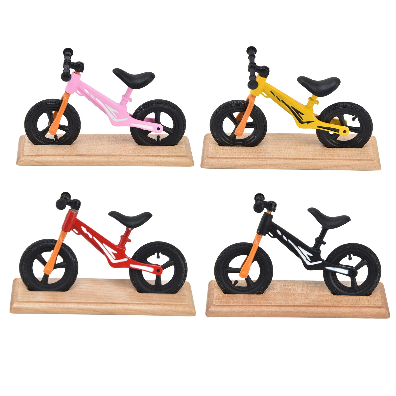 

Миниатюрный Кукольный Домик из металлического композитного дерева, горный велосипед для кукольного домика, декоративные аксессуары