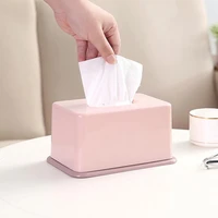 daily tissue container durable large opening multifunctional tissue holder paper box tissue box
