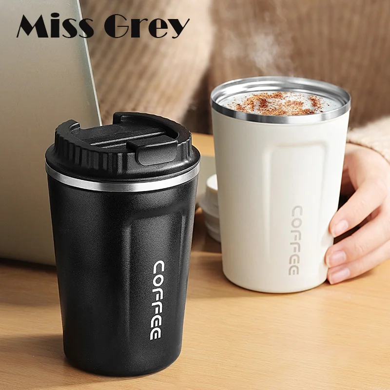 

Thermal Mug Beer Cups Stainless Steel Thermos for Tea Coffee Water Bottle Vacuum Insulated Leakproof With Lids Tumbler Drinkware