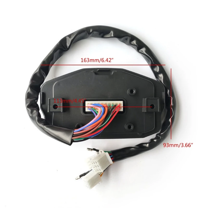 Внешний термометр для мотоцикла воды счетчик топлива с цифровым экраном