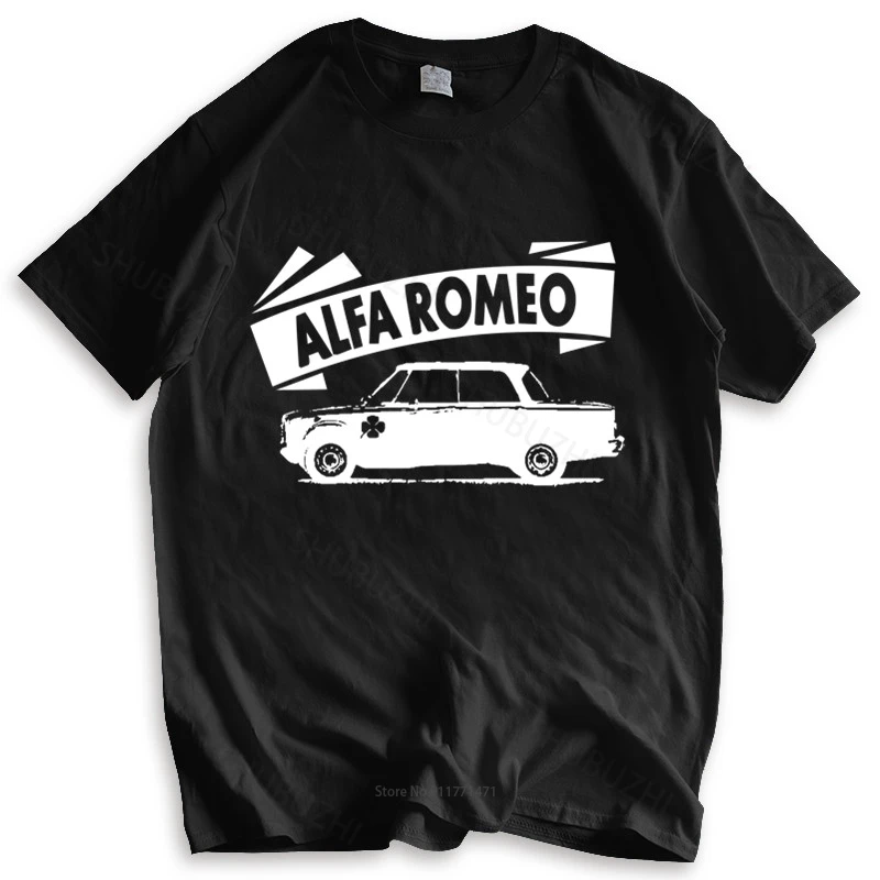 

Футболка мужская хлопковая, рубашка с принтом альфа-Ромео Джулия Ti, классическая одежда в ретро стиле, супер-105, 1300