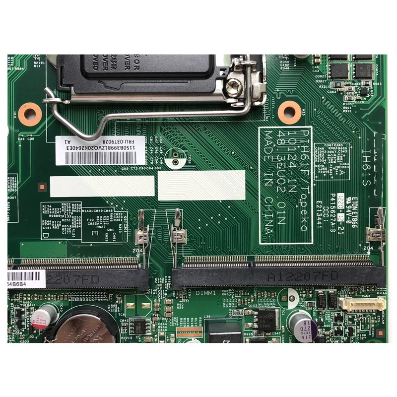 Desktop Motherboard For Lenovo S510 M7100Z M7110Z M7121Z IH61S PIH61F 1155 03T9028 System Mainboard Fully Tested enlarge