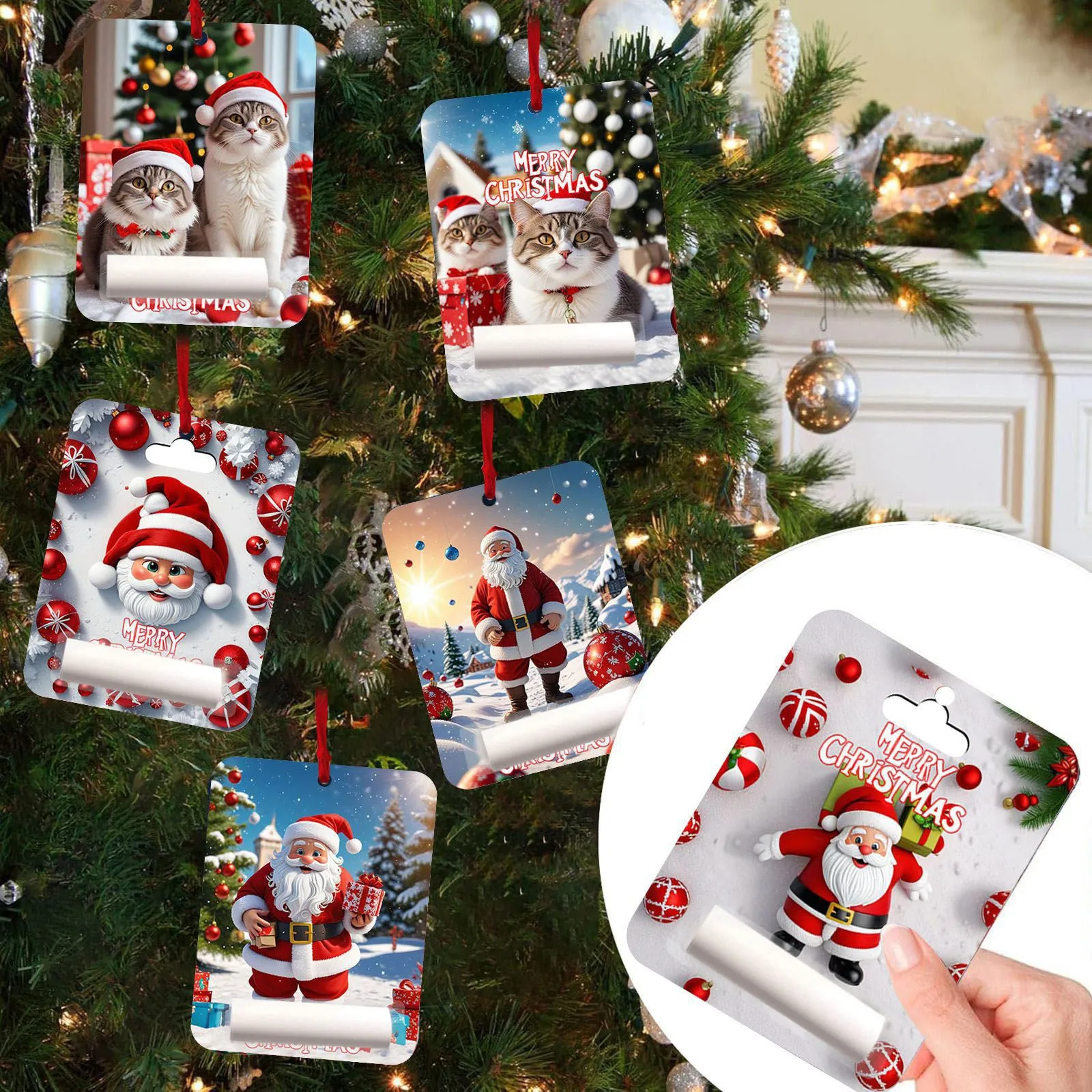 Рождественская елка кошелек подвеска в виде рождественской елки