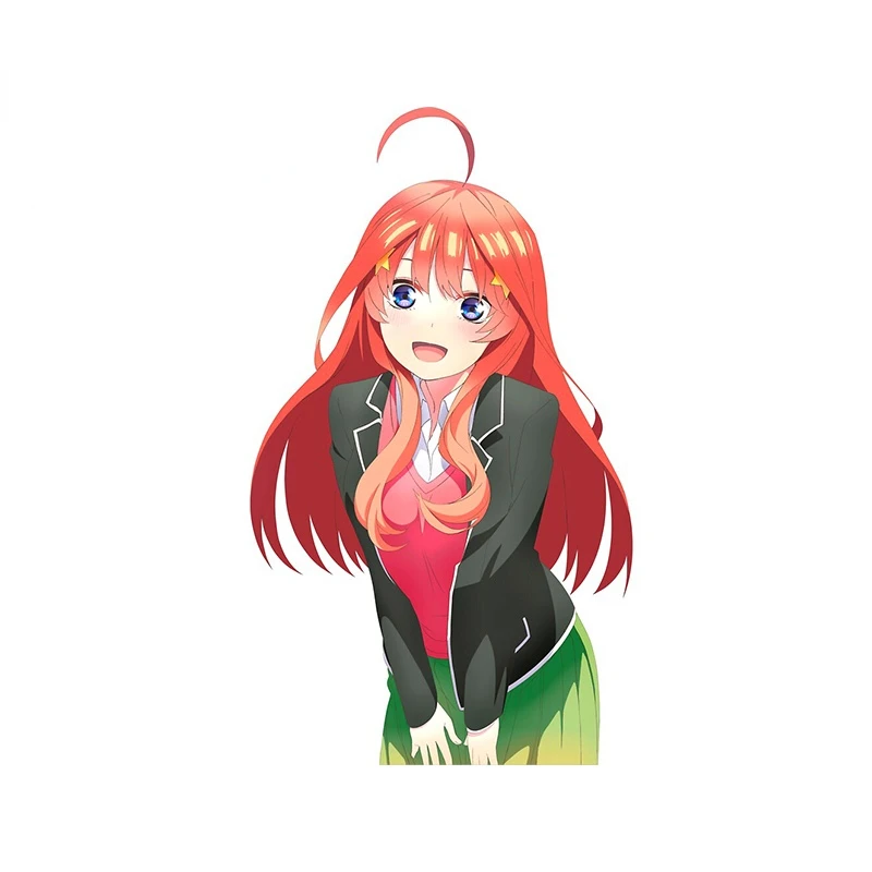 

Модные популярные автомобильные наклейки для милых Itsuki Nakano, звезды, наклейки, устойчивые к царапинам, окна, ветровое стекло, водонепроницае...