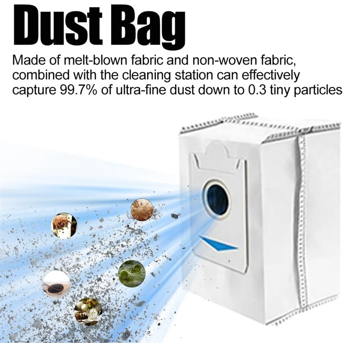 Набор сменных аксессуаров для пылесоса Deebot X2/X2 Pro/X2 Omni/DEX86 резиновая щетка