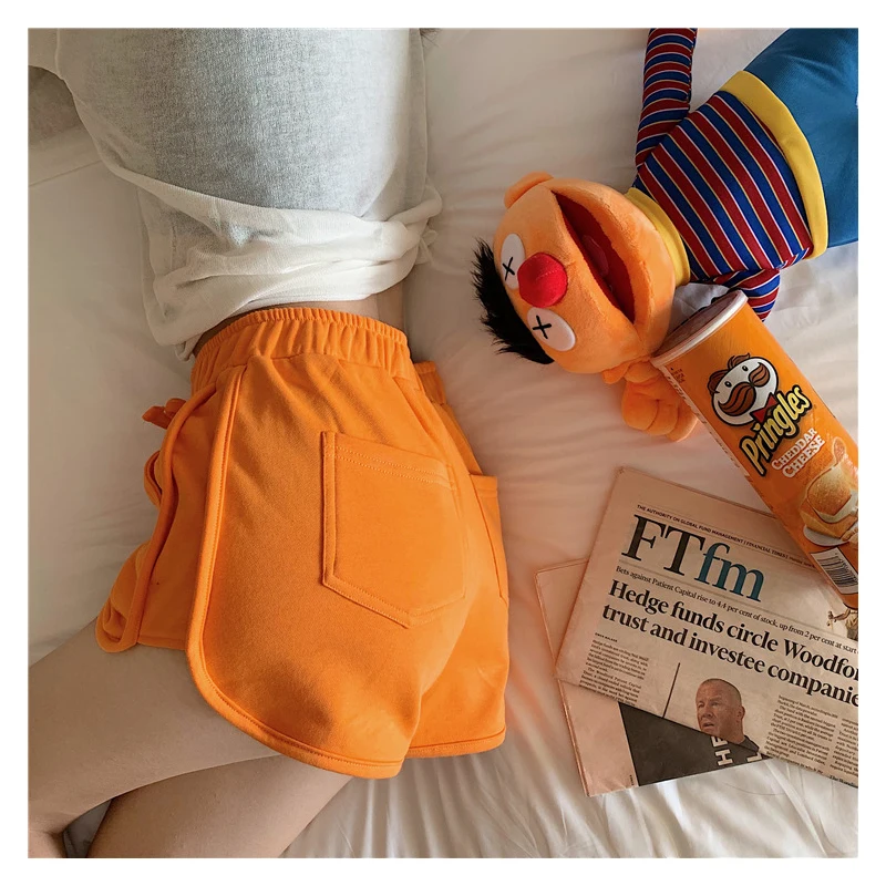 2022 летние дешевые брюки Pantalones Cortos Blank однотонные для тренажерного зала