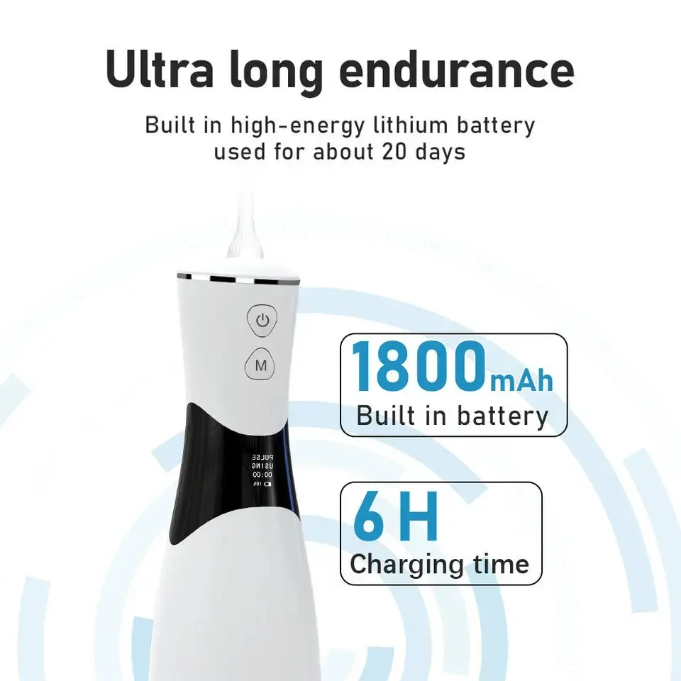 Ирригатор для полости рта Портативный электрический ручной средства чистки и