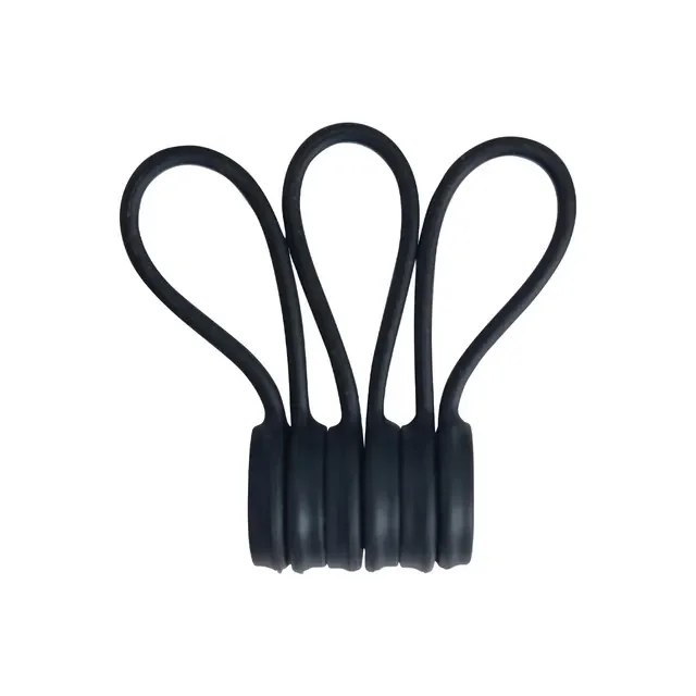 

Магнитные кабельные стяжки Silicone