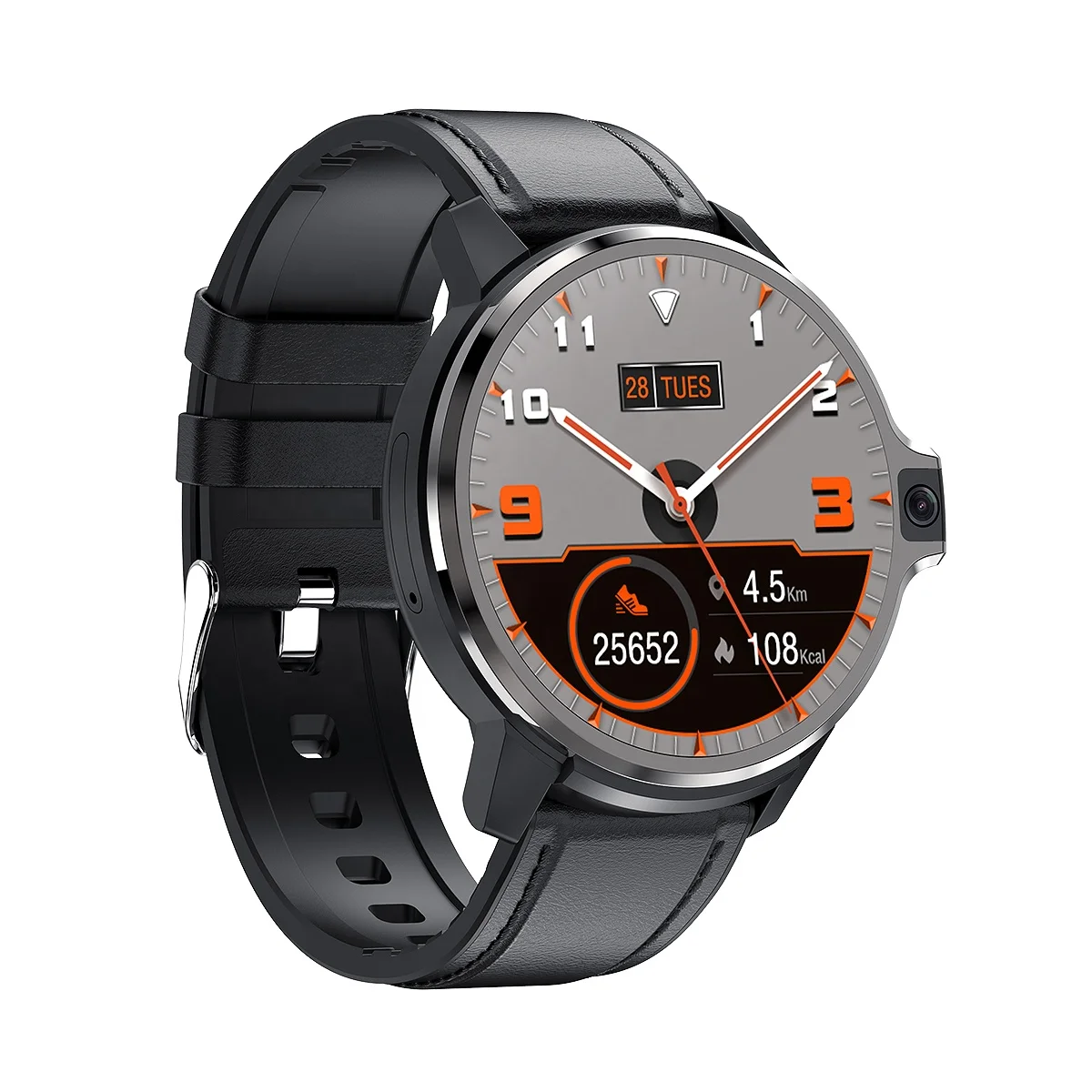 

DM30 Dual System 4G Smart Watch 1.6" IPS 4GB RAM,128GB ROM Dual 5.0MP Camera Android 9.1 Smartwatch