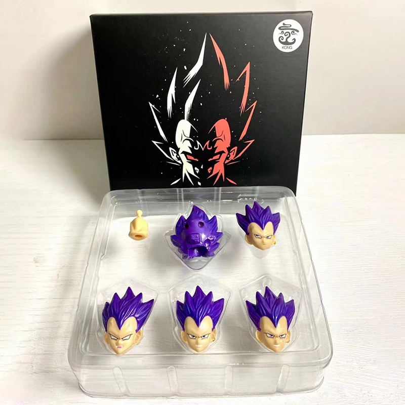 

Kong Studio Dragon Ball Z Vegeta Action Figure Toys SSJ Ultimate Hakaishin Battle Damaged Figurine Model Doll Gift for Children