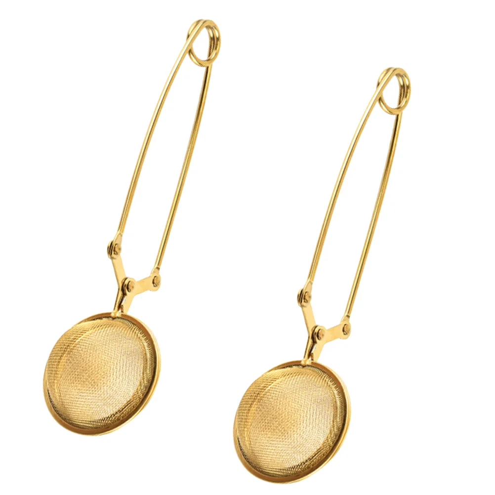 

Tea Strainerloose Sugar Filter Infuser Leaf Flour Dusting Wand Strainers Steel Filters Infusers Stainless Tong Sifter Powdered