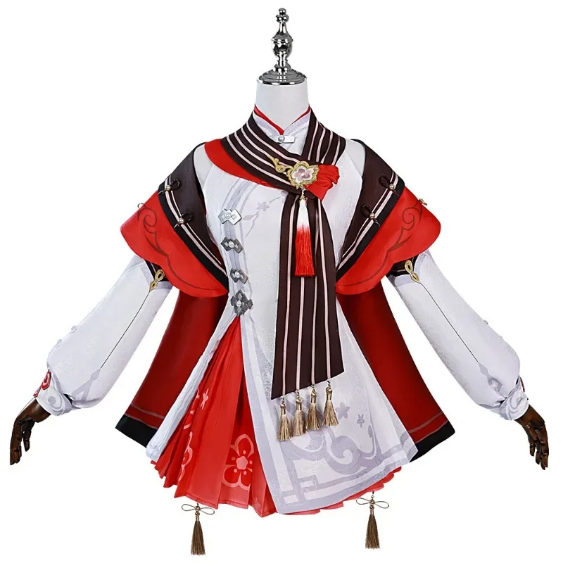 Hu Tao Косплей Игра Genshin Impact Фонарь Rite Костюм Красный Новый Год Полный Комплект