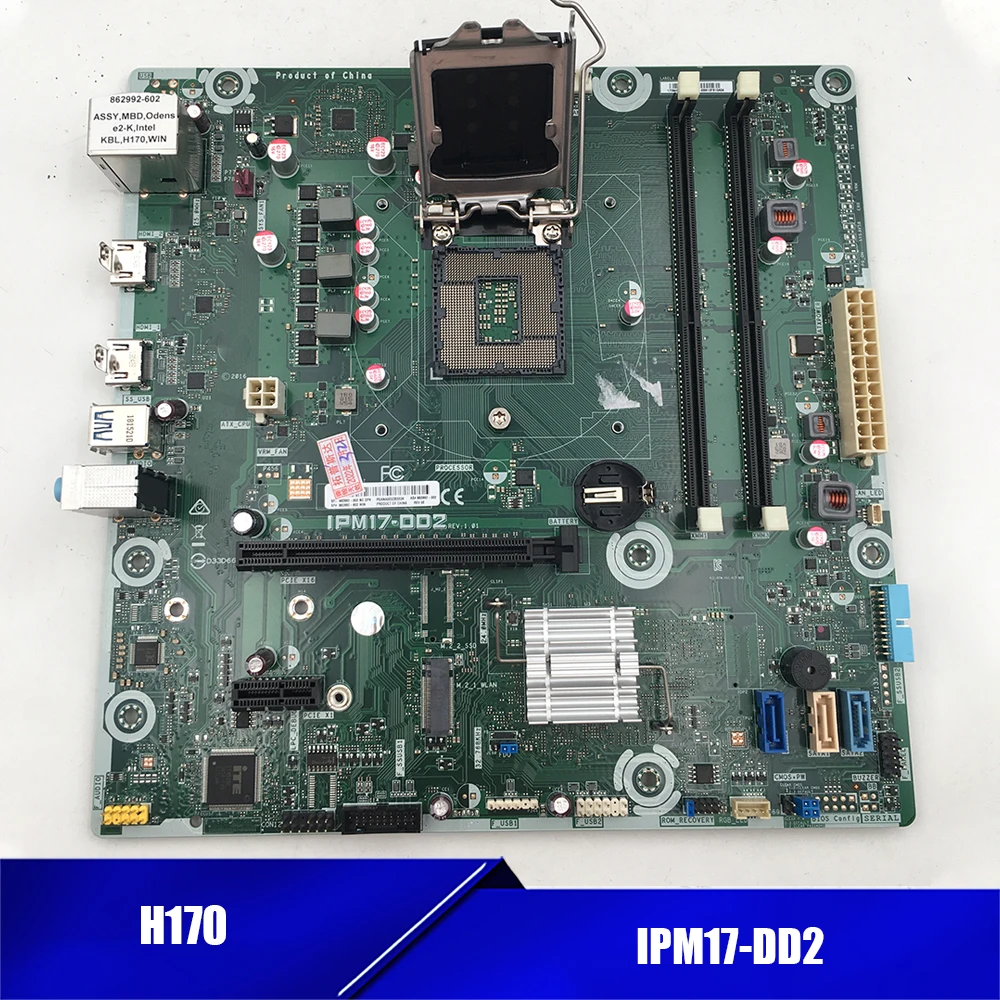 

High Quality for HP IPM17-DD2 862992-002 862992-602 H170 Desktop Mainboard Envy 750 580-076cn