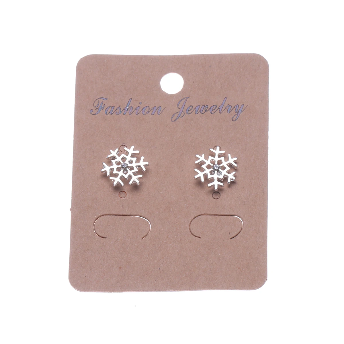 

CARTER LISA Crystal Snowflake Stud Earrings For Women Shiny Rhinestone Charm Earring Girls Christmas Ear Jewelry