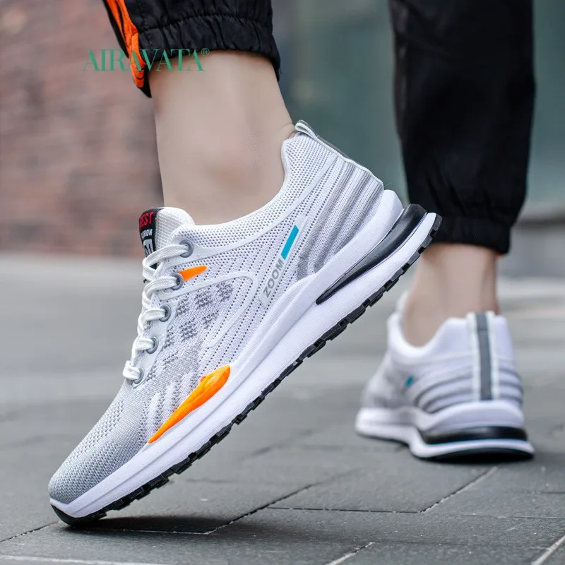 Men Fashion Casual Shoes Vulcanized Shoes Trend Casual Sports Shoes Thick-soled Breathable Running Shoes Man Walking Shoes New