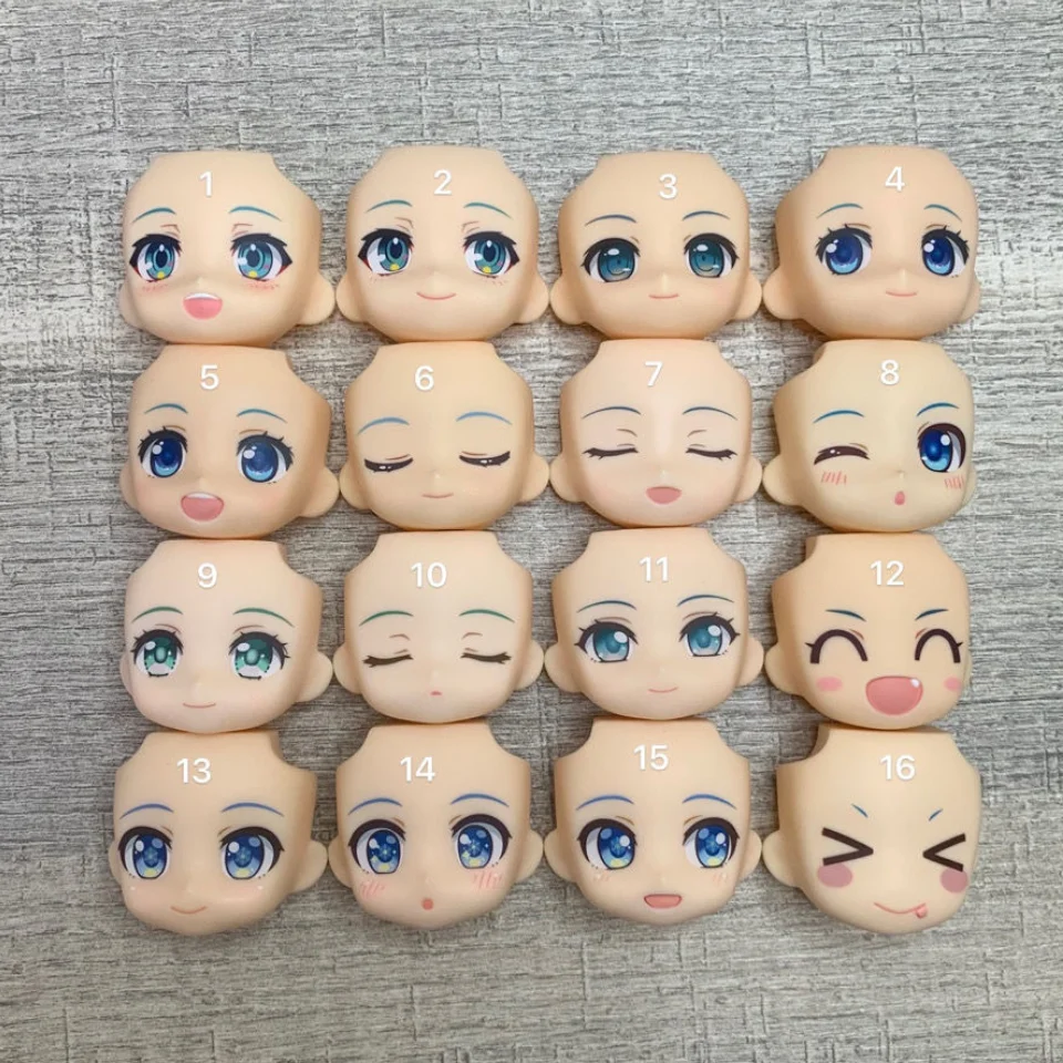 

YMY Nendoroi.d Replacement Face Ob11 Head Replacement Face For GSC YMY Ob11 Hatsune Miku Snow Princess Magic Hatsune
