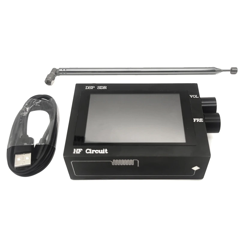 

3,5 дюймовый ресивер 50 кгц-2 ГГц DSP SDR для малогабитного SDR коротковолнового радиоприемника прошивки 1.10C хороший звук