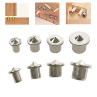 6mm 8mm 10mm 12mm log pin locator plate furniture board center hole positioning awl woodworking tenon wood dowel center punch