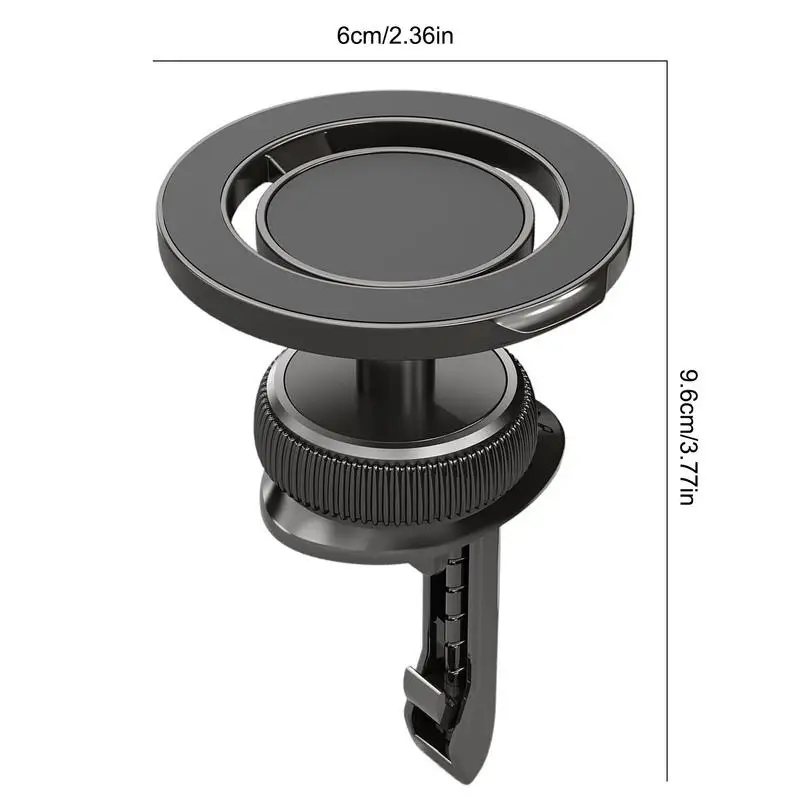 Автомобильная магнитная подставка для сотового телефона вращающаяся сильная