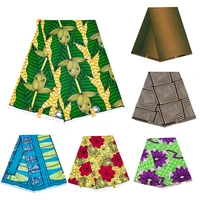 wax african fabrics ankara printed high quality 6 yards xiaohua sewing party dress 100 polyester fp6230
