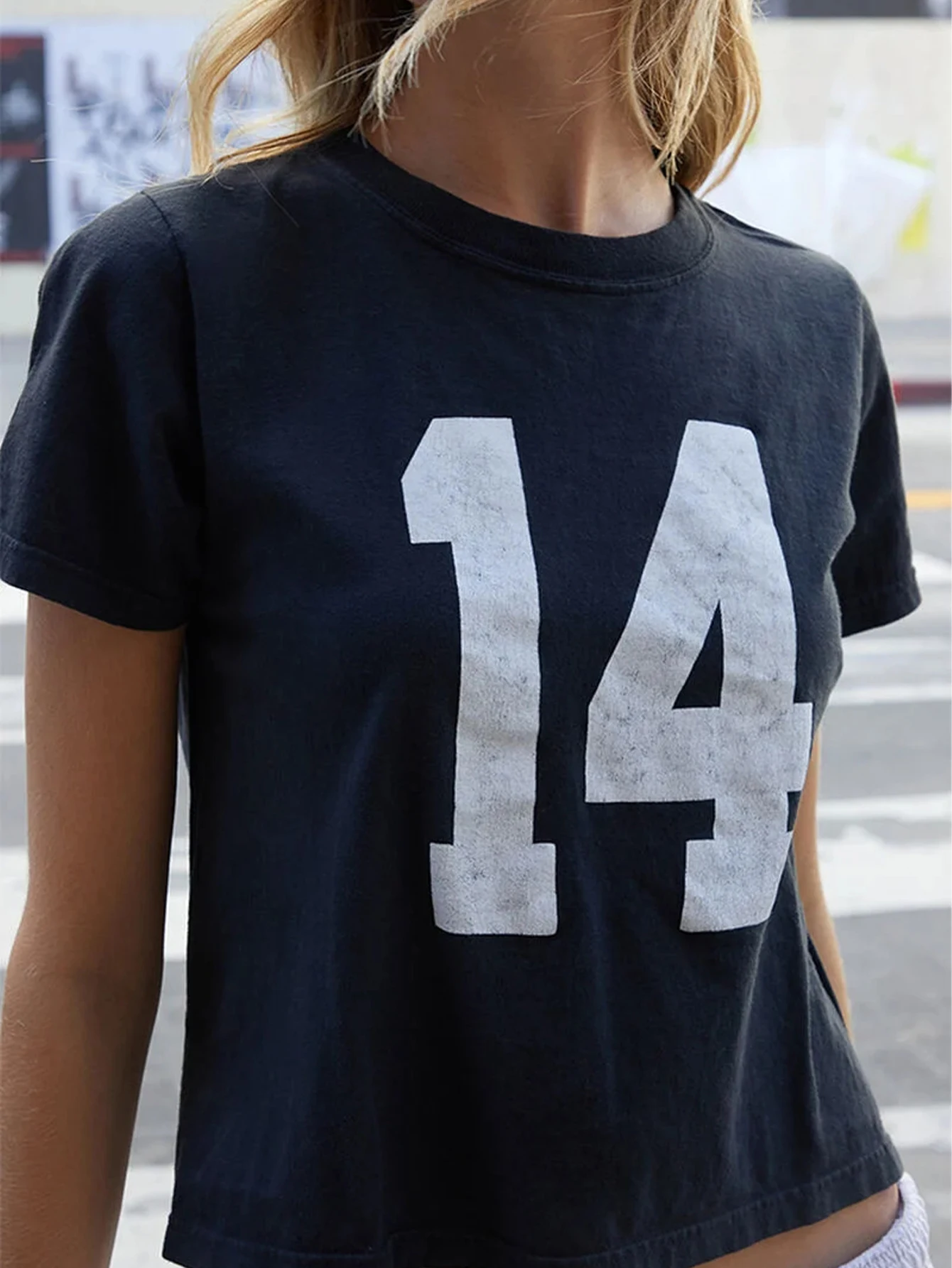 Уличная одежда повседневные американские базовые пуловеры с круглым вырезом и