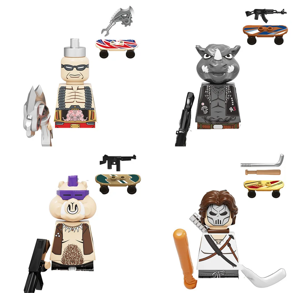 Фигурки героев фильма Черепашки Ниндзя 14 видов |