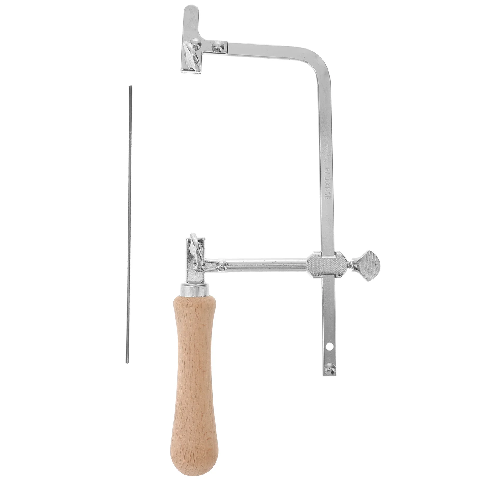 Металлическая ножовка с деревянной ручкой