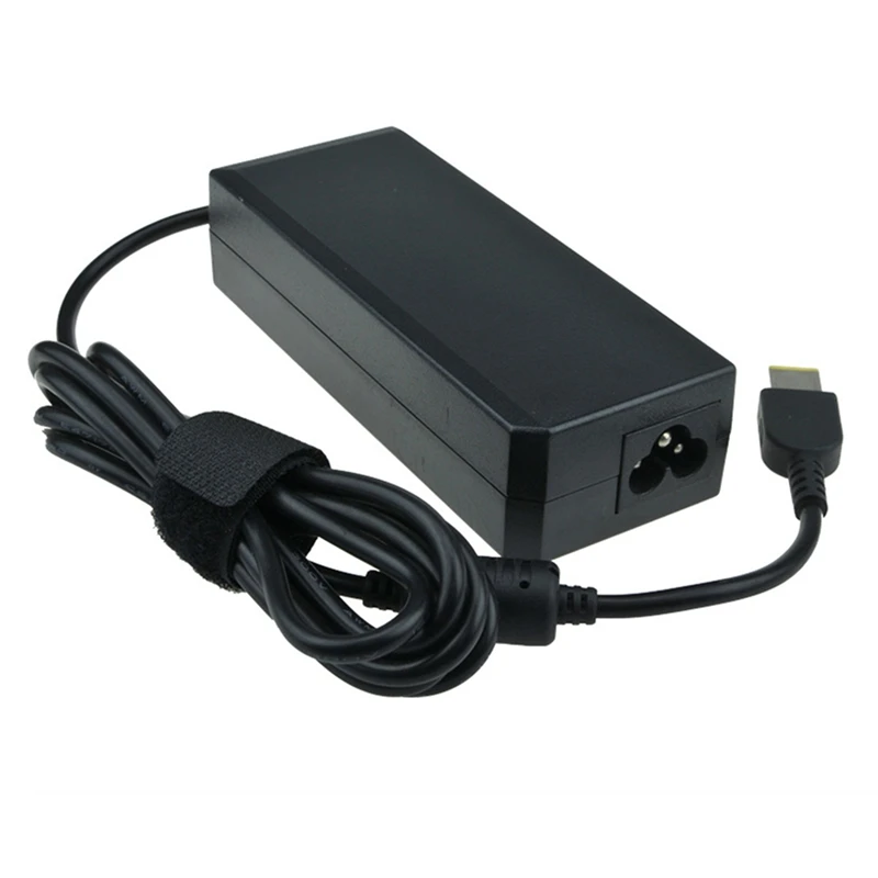 

90W Computer Charger 20V 4.5A Square Mouth Laptop Power Adapter for Lenovo Laptop Adapter Power Battery Charger