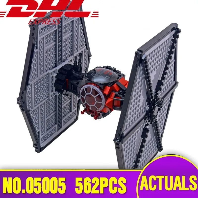 05005 562 шт. специальная игрушка для силов TIE модель истребителя звезды строительные