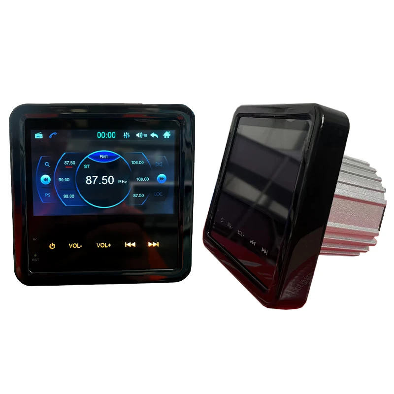 

Морская стереосистема для Bluetooth, автомобильный аудиоплеер, водонепроницаемая аудиосистема для мотоцикла с автоматическим FM AM-радио для SPA UTV