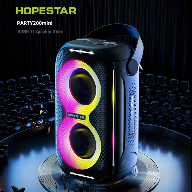 

Беспроводная Bluetooth-колонка, Портативная колонка, стерео, RGB, светильник, водонепроницаемый сабвуфер, музыкальный центр для домашнего кинотеатра с радио, TWS, Bombox