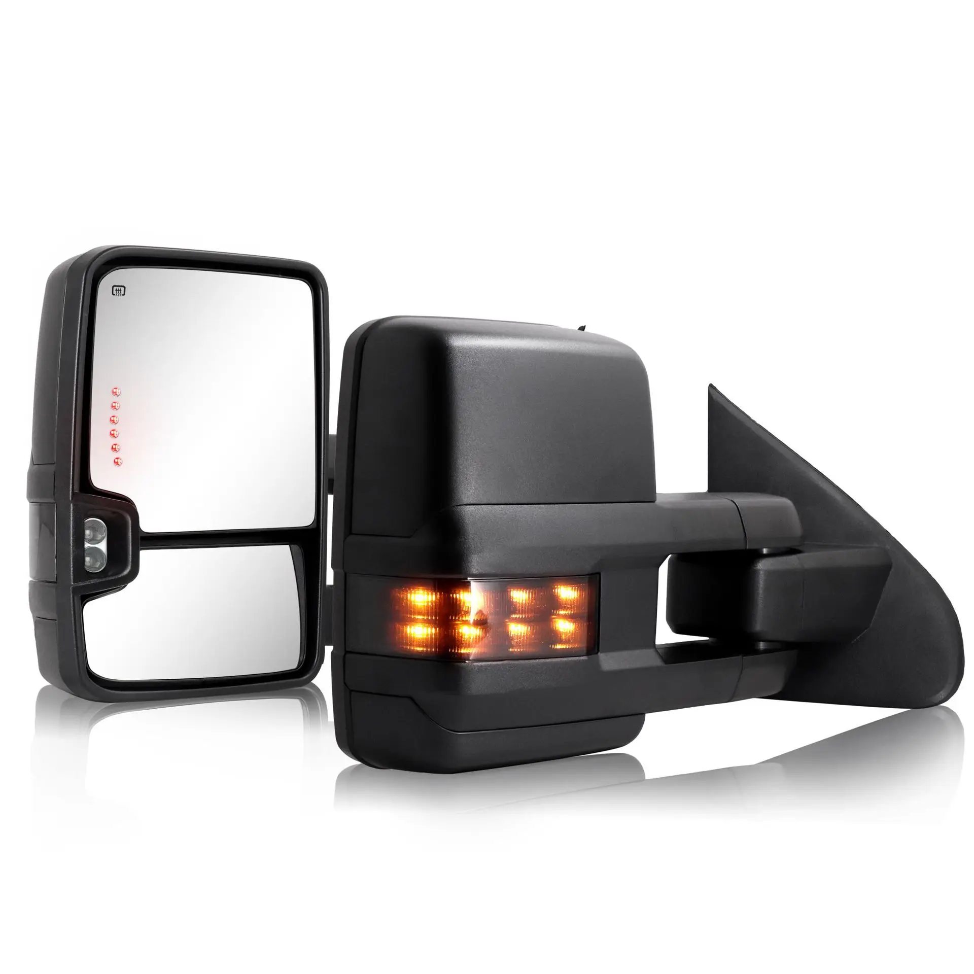 

For 2014-2018 Chevrolet Silverado/GMC Sierra Electric Heated Car Exterior Rearview Mirror Assembly 7255-14-EASH