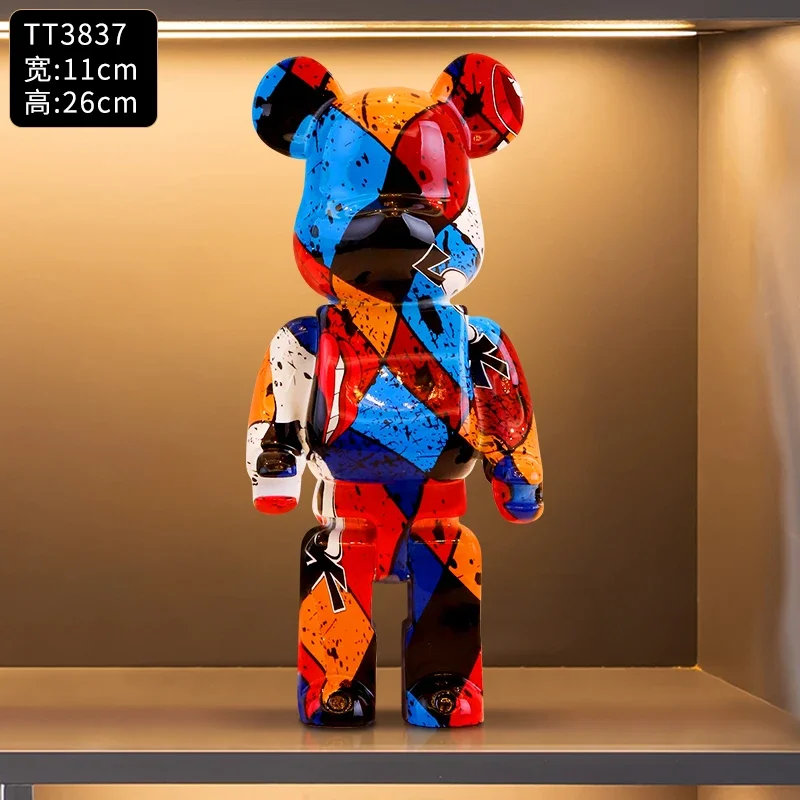 Винтажная цветовая гамма украшения серии жестокий медведь 400% для гостиной и