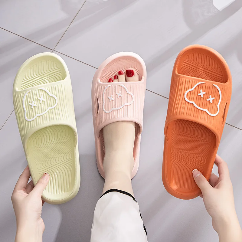 2022 Thick Platform Slipper Women Korean Eva Slippers for Home Flip Flops Ladies Fashion Soft Sole Cloud Sandals New