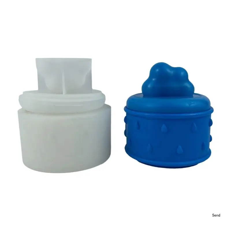 

Resin Jar Moulds Silicone Molds Epoxy Moulds Cloud Shaped for Storage Box Jar